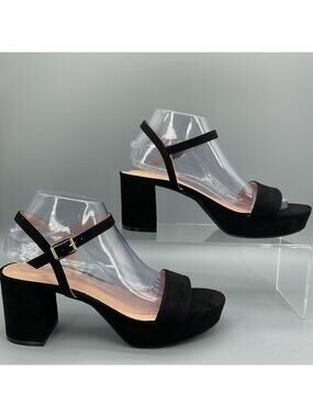 NEW Bandolino Women’s Pennie 2 Sandals Black Size 8.5M